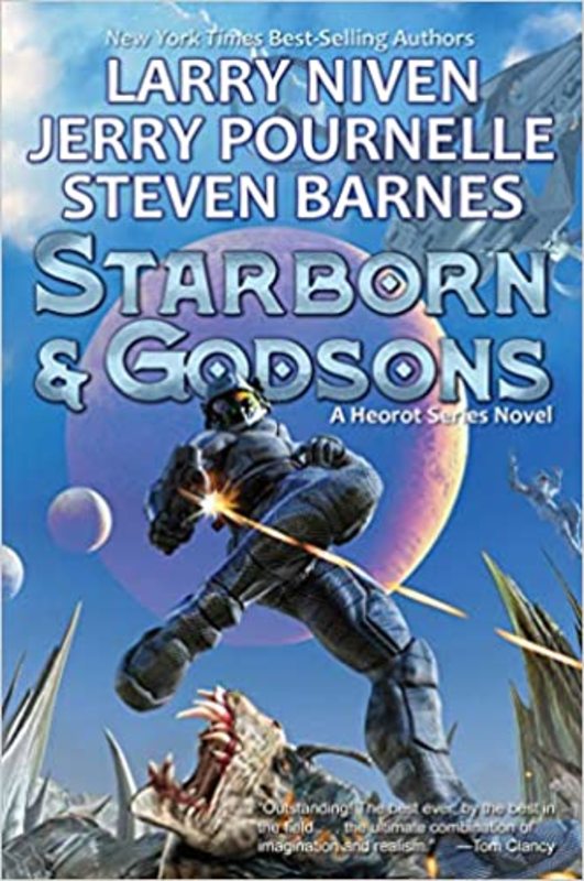 Book cover for "Starborn and Godsons" by Steven Barnes