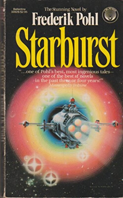 Book cover for "Starburst" by Frederik Pohl