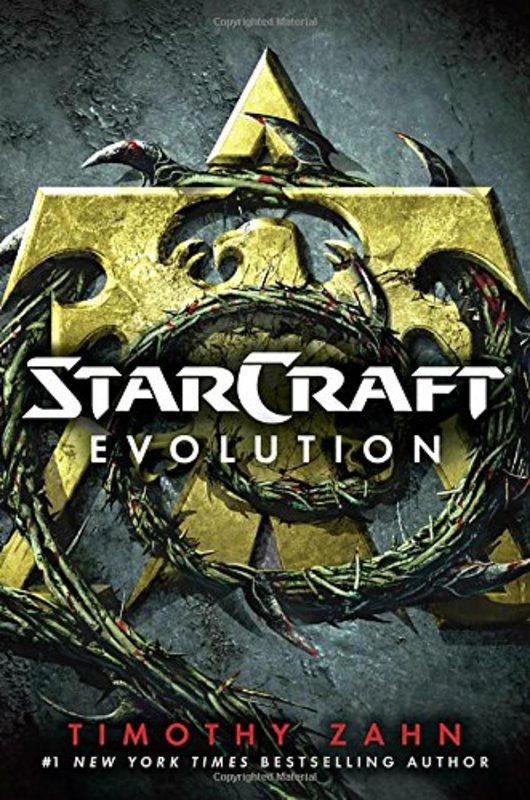 Book cover for "Starcraft: Evolution" by Timothy Zahn