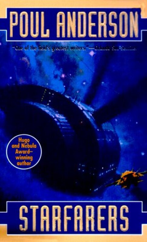 Book cover for "Starfarers" by Poul Anderson