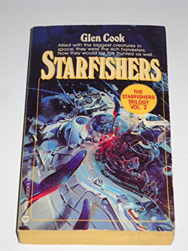 Book cover for "Starfishers" by Glen Cook
