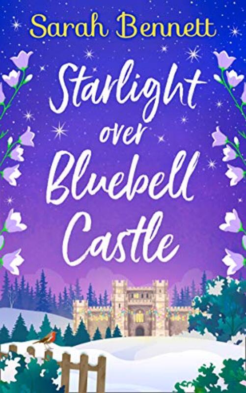 Book cover for "Starlight Over Bluebell Castle" by Sarah Bennett