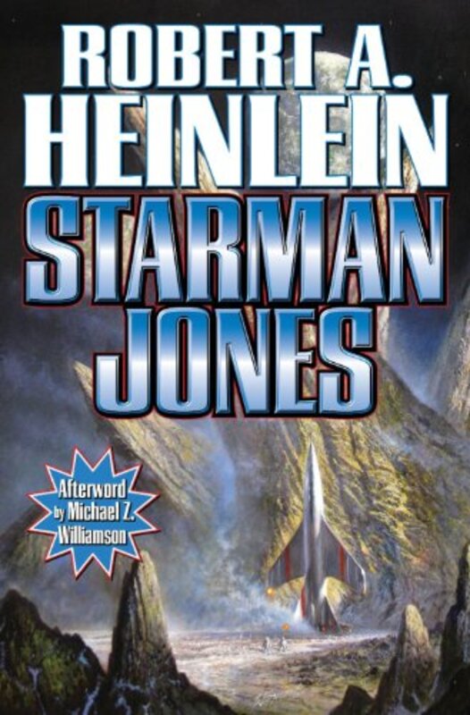 Book cover for "Starman Jones" by Robert A Heinlein