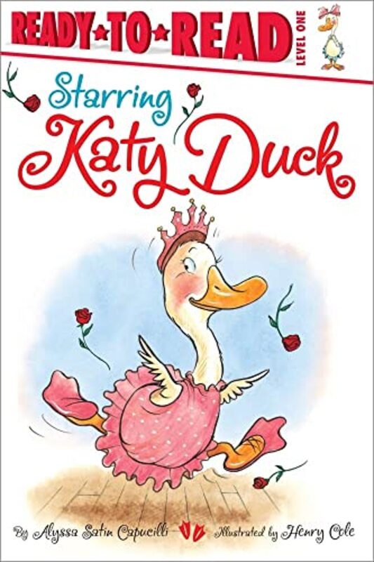 Book cover for "Starring Katy Duck" by Alyssa Satin Capucilli