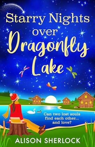 Book cover for "Starry Nights at Dragonfly Lake" by Alison Sherlock