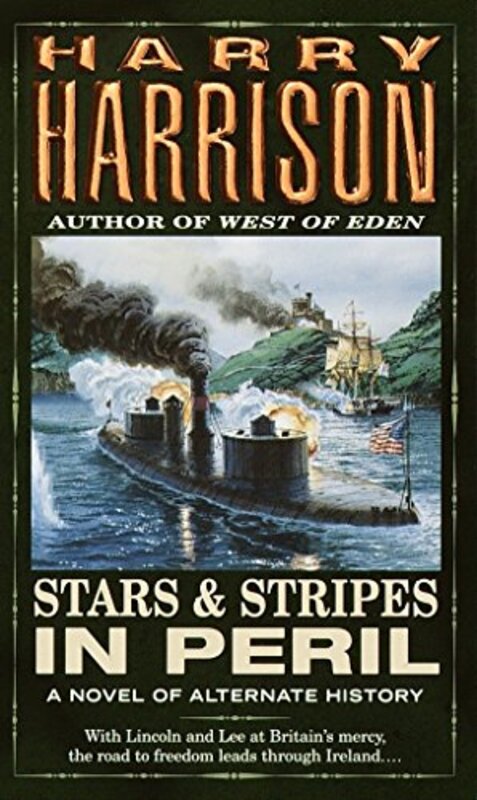 Book cover for "Stars and Stripes in Peril" by Harry Harrison
