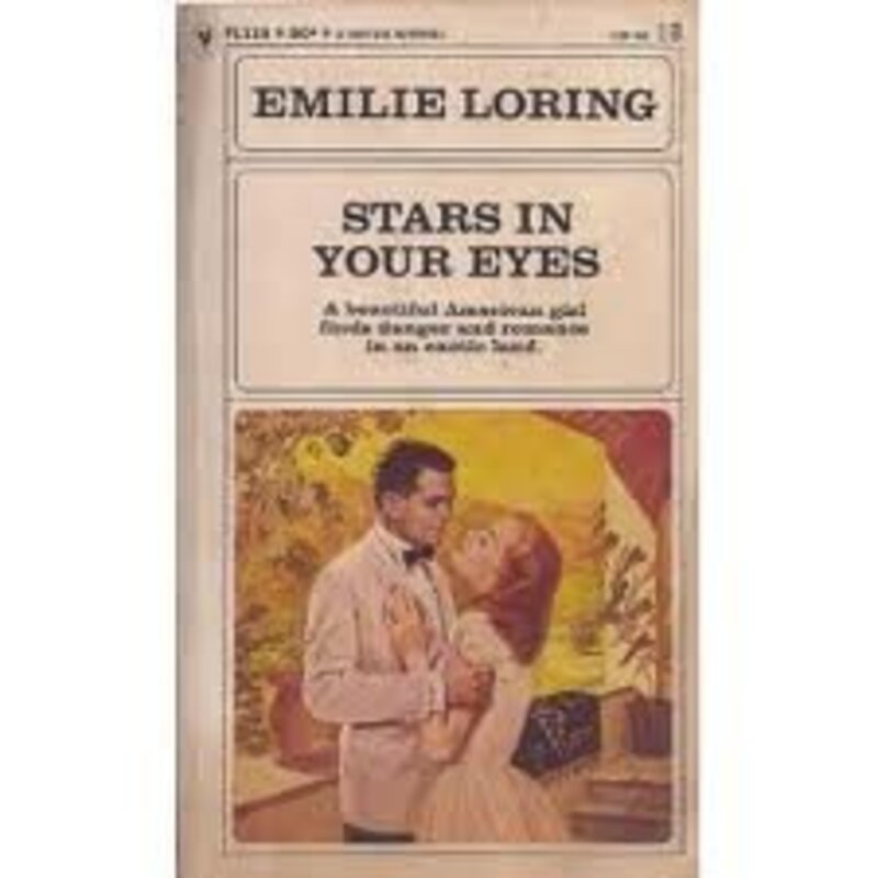 Book cover for "Stars in Your Eyes" by Emilie Loring