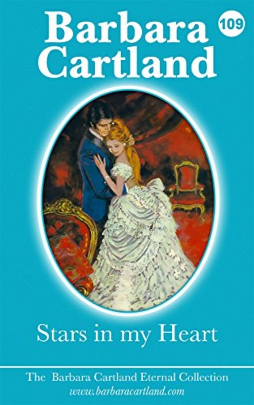 Book cover for "Stars in my Heart" by Barbara Cartland