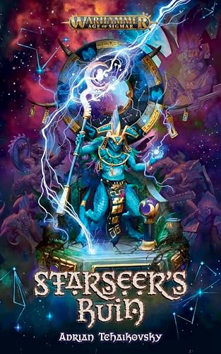 Book cover for "Starseer's Ruin" by Adrian Tchaikovsky