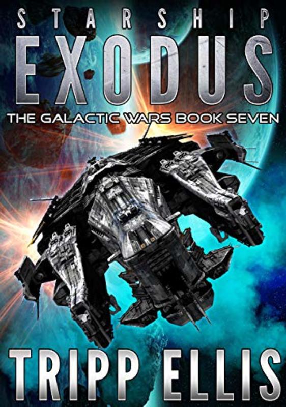 Book cover for "Starship Exodus" by Tripp Ellis