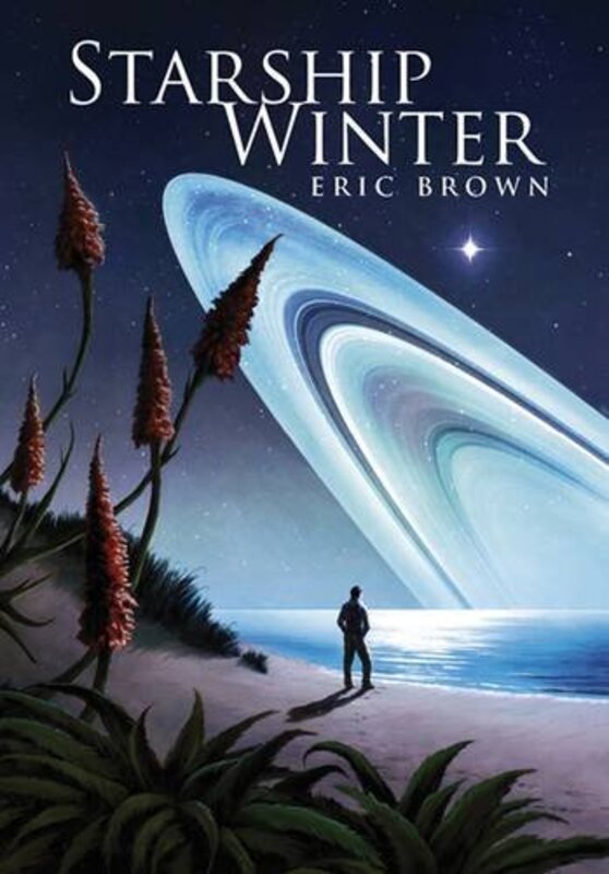 Book cover for "Starship Winter" by Eric Brown