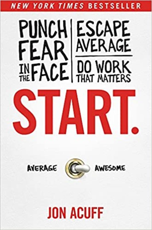 Book cover for "Start." by Jon Acuff