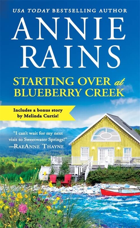 Book cover for "Starting Over at Blueberry Creek" by Annie Rains