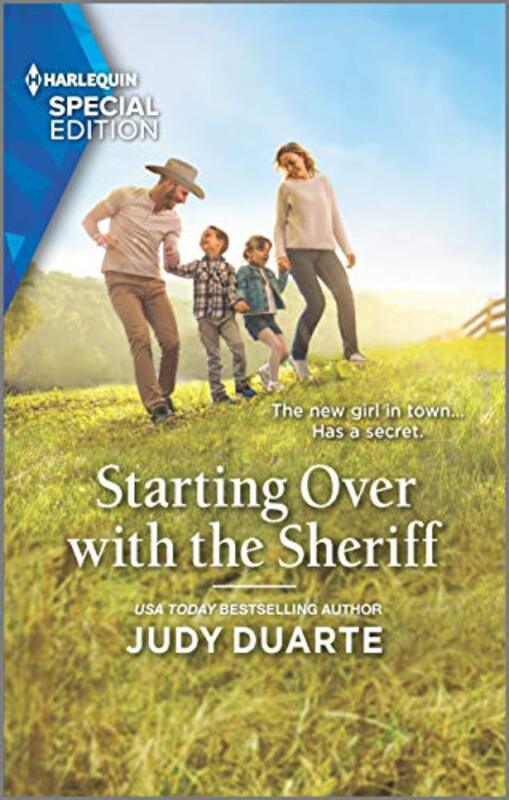 Book cover for "Starting Over with the Sheriff" by Judy Duarte