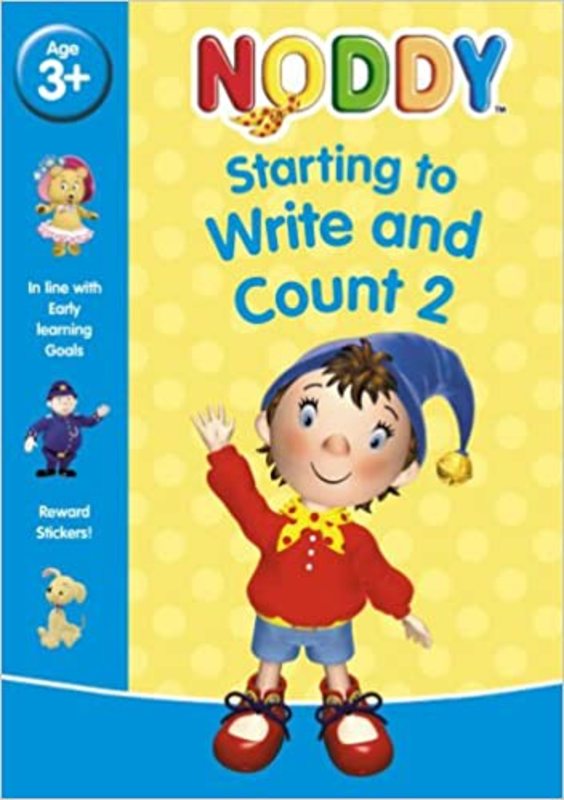 Book cover for "Starting To Write And Count" by Enid Blyton