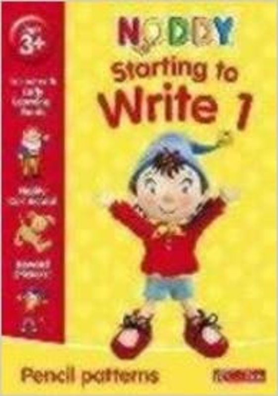 Book cover for "Starting to Write 1 Pencil Patterns" by Enid Blyton