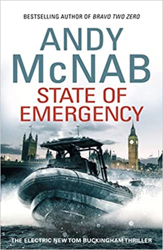 Book cover for "State Of Emergency" by Andy McNab