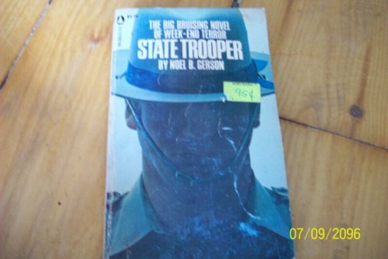 Book cover for "State Trooper" by Noel Gerson