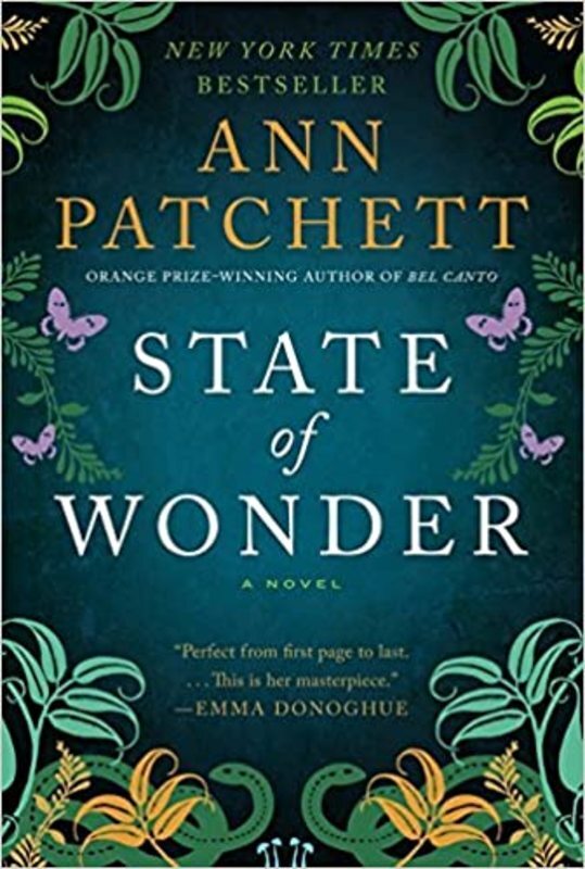 Book cover for "State of Wonder" by Ann Patchett