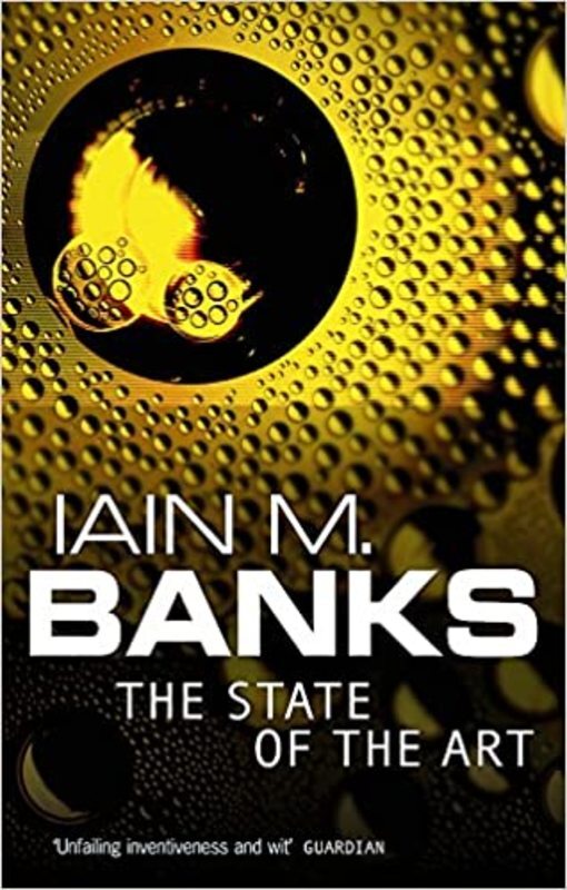 Book cover for "The State of the Art" by Iain M Banks