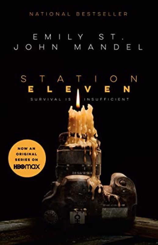Book cover for "Station Eleven" by Emily St. John Mandel