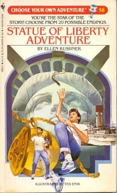 Book cover for "Statue of Liberty Adventure" by Various