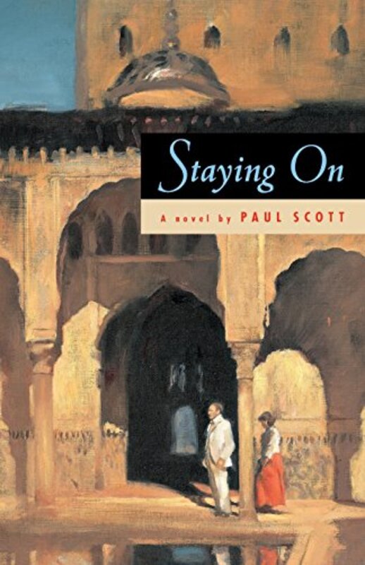 Book cover for "Staying On" by Paul Scott