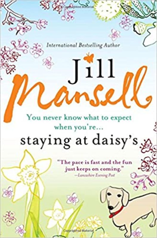 Book cover for "Staying at Daisy's" by Jill Mansell