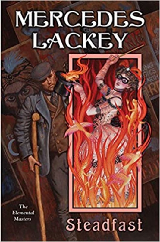 Book cover for "Steadfast" by Mercedes Lackey