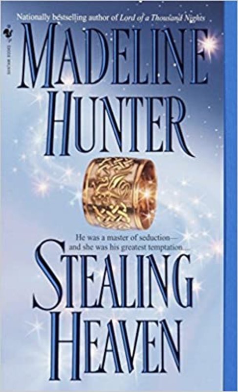 Book cover for "Stealing Heaven" by Madeline Hunter