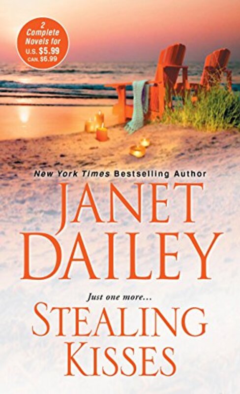Book cover for "Stealing Kisses" by Janet Dailey