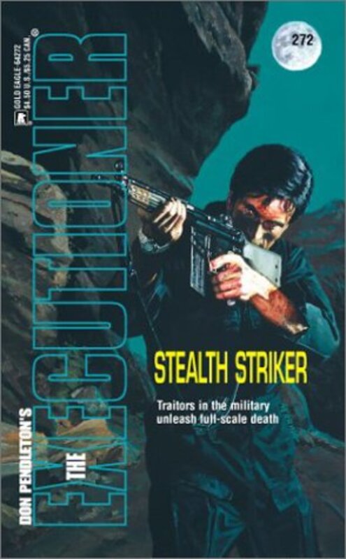 Book cover for "Stealth Striker" by Don Pendleton