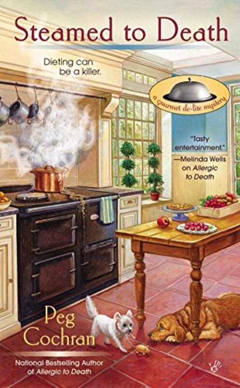 Book cover for "Steamed to Death" by Peg Cochran