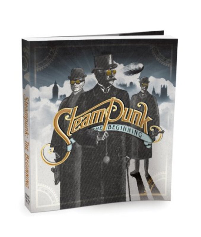 Book cover for "Steampunk" by James P Blaylock