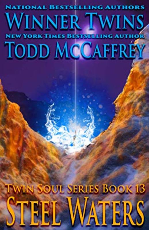 Book cover for "Steel Waters" by Todd McCaffrey