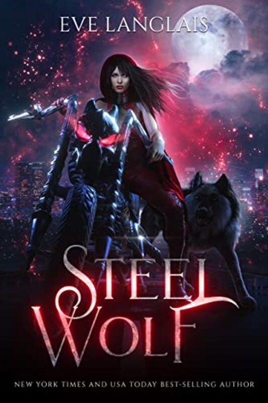 Book cover for "Steel Wolf" by Eve Langlais