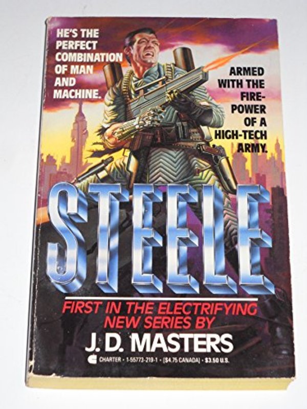 Book cover for "Steele" by Victor Milan