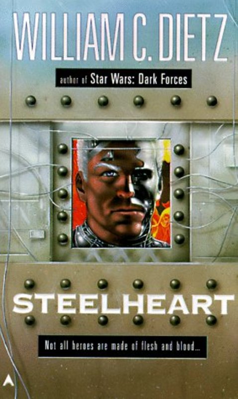 Book cover for "Steelheart" by William C Dietz