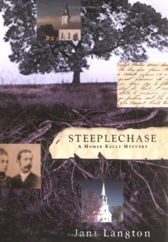 Book cover for "Steeplechase" by Jane Langton