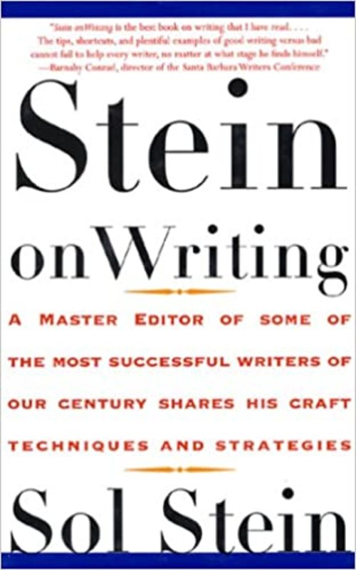 Book cover for "Stein On Writing" by Sol Stein