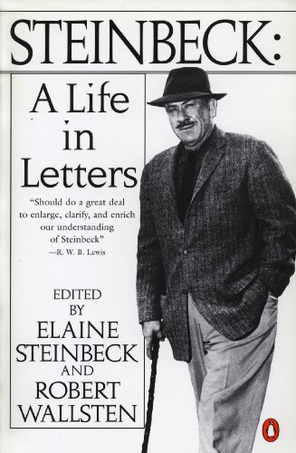 Book cover for "Steinbeck: A Life in Letters" by John Steinbeck