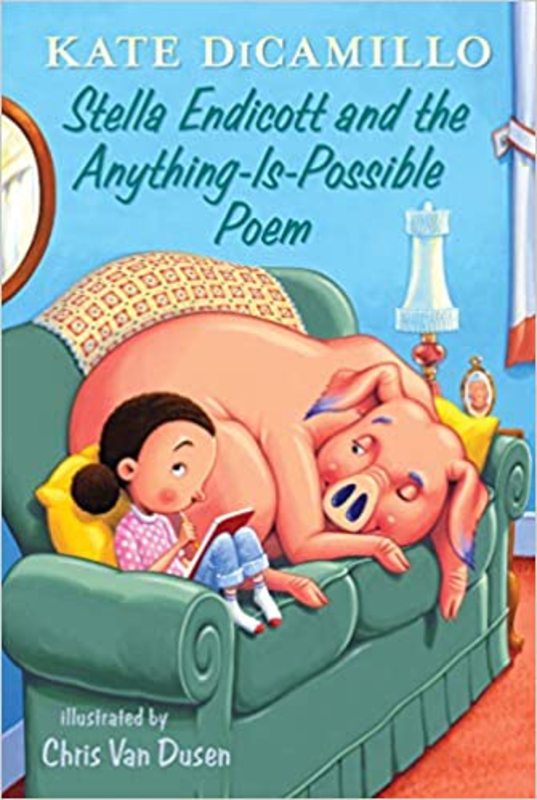 Book cover for "Stella Endicott and the Anything-Is-Possible Poem" by Kate DiCamillo