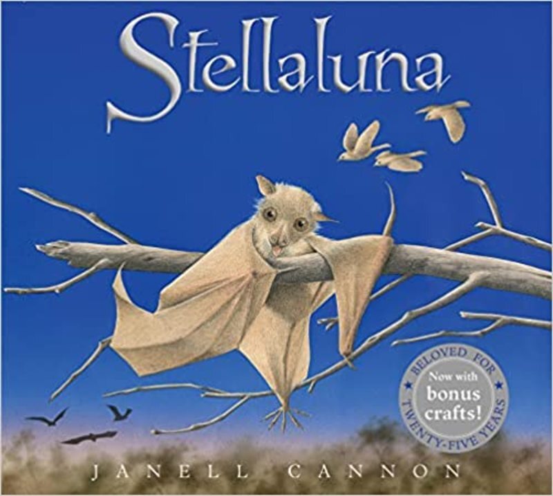 Book cover for "Stellaluna" by Janell Cannon
