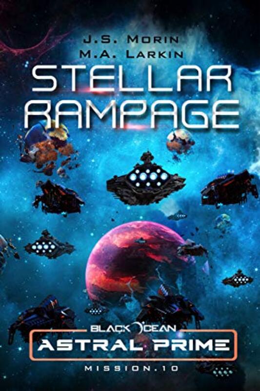 Book cover for "Stellar Rampage" by JS Morin