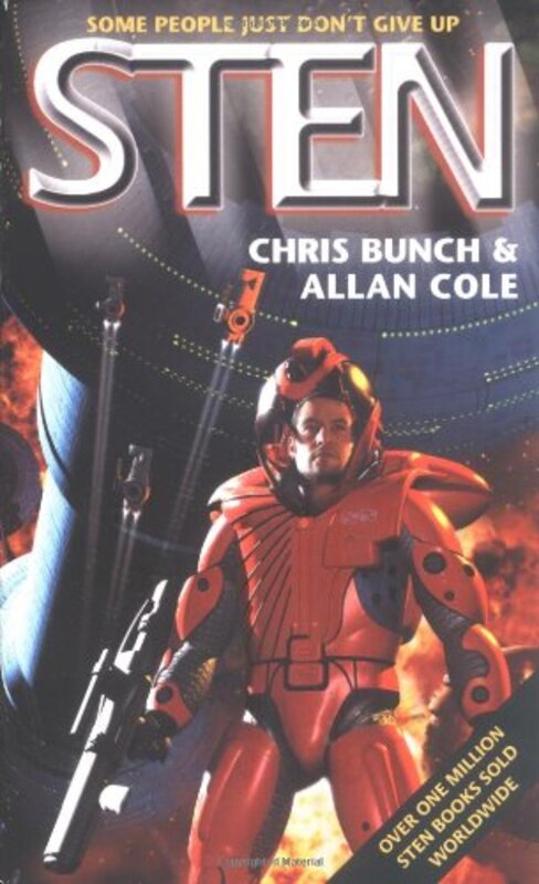 Book cover for "Sten" by Chris Bunch