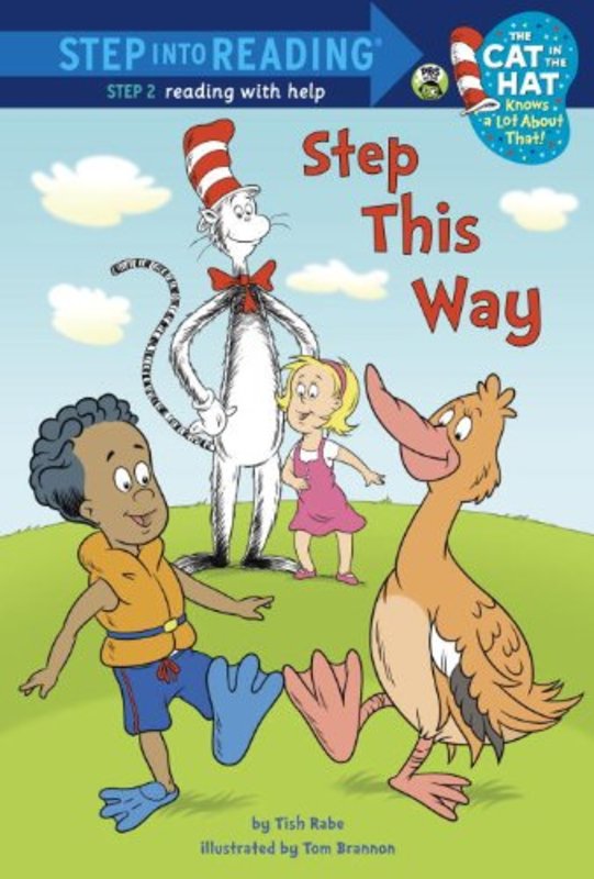 Book cover for "Step This Way" by Tish Rabe