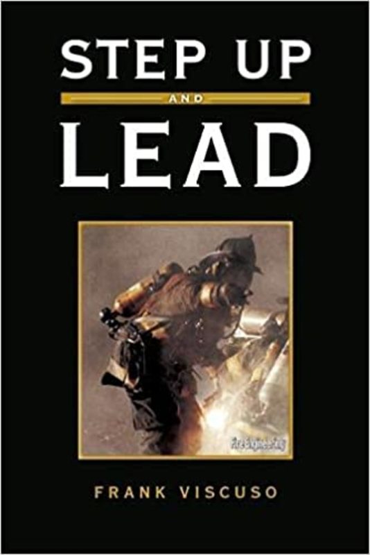 Book cover for "Step Up and Lead" by Frank Viscuso
