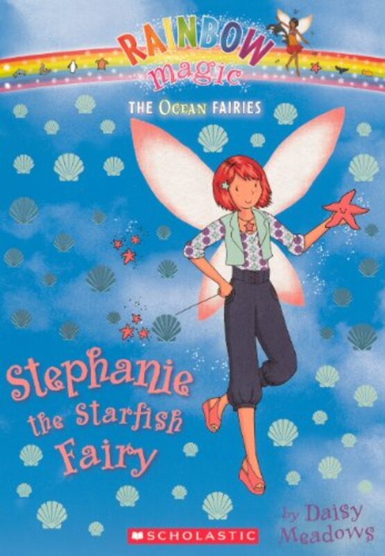 Book cover for "Stephanie the Starfish Fairy" by Daisy Meadows