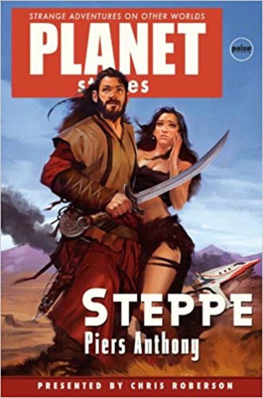 Book cover for "Steppe" by Piers Anthony
