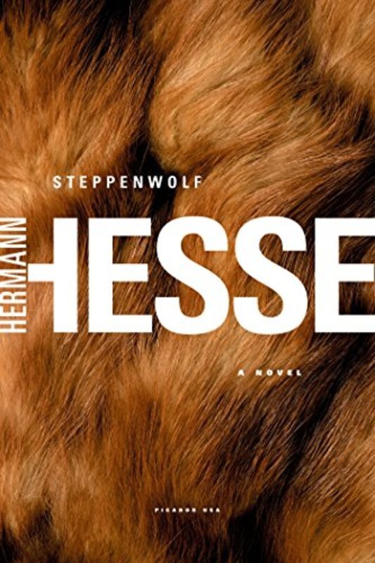 Book cover for "The Steppenwolf" by Hermann Hesse